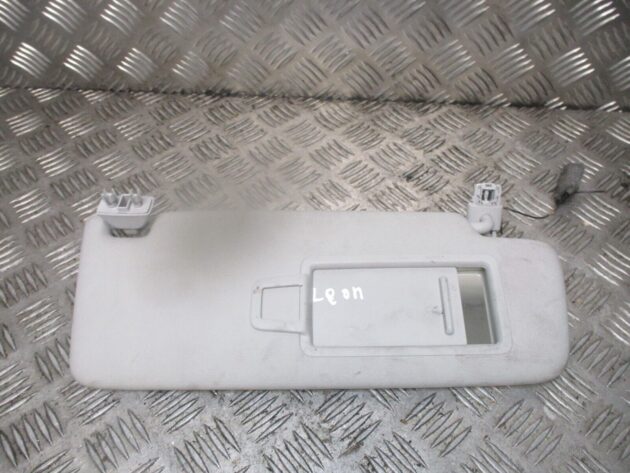2015 GENUINE SEAT LEON FRONT RIGHT DRIVER SIDE SUN VISOR OSF