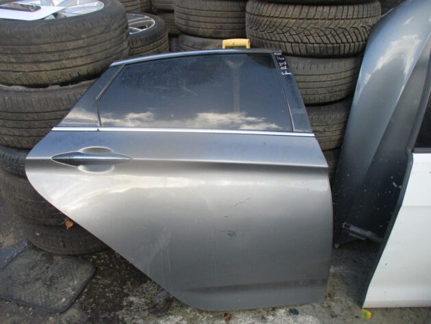 2013 GENUINE HYUNDAI I40 SALOON REAR RIGHT DRIVER SIDE BARE SHELL DOOR OSR - Image 2