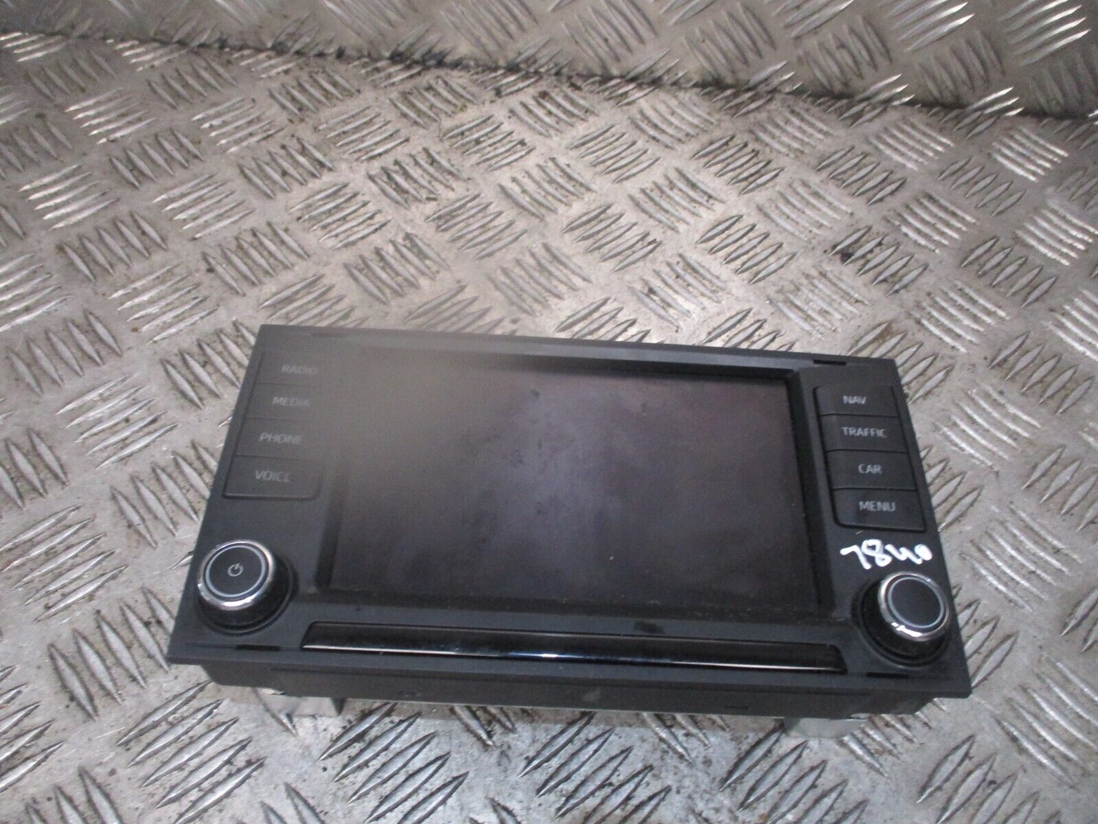 2015 GENUINE SEAT LEON FRONT MULTIMEDIA DISPLAY HEAD UNIT 5F0919604A