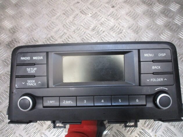 2019 GENUINE KIA PICANTO RADIO CD PLAYER HEAD UNIT 96150G6260ASB - Image 2