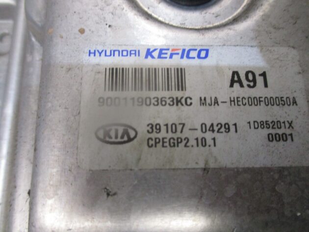 2019 GENUINE KIA PICANTO ENGINE ECU CONTROL UNIT MODULE 39107-04291 - Image 2