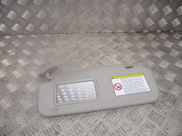 2015 KIA PICANTO 3DR FRONT LEFT PASSENGER SIDE SUNVISOR NSF