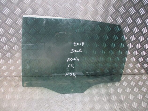 2018 GENUINE SEAT ARONA FR REAR LEFT PASSENGER SIDE DOOR WINDOW GLASS NSR - Image 3