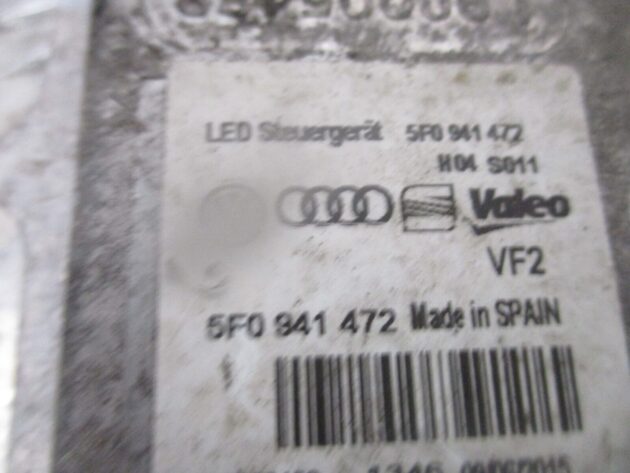 2016 GENUINE SEAT LEON LED HEADLIGHT CONTROL MODULE BALAST UNIT 5F0941472 - Image 3
