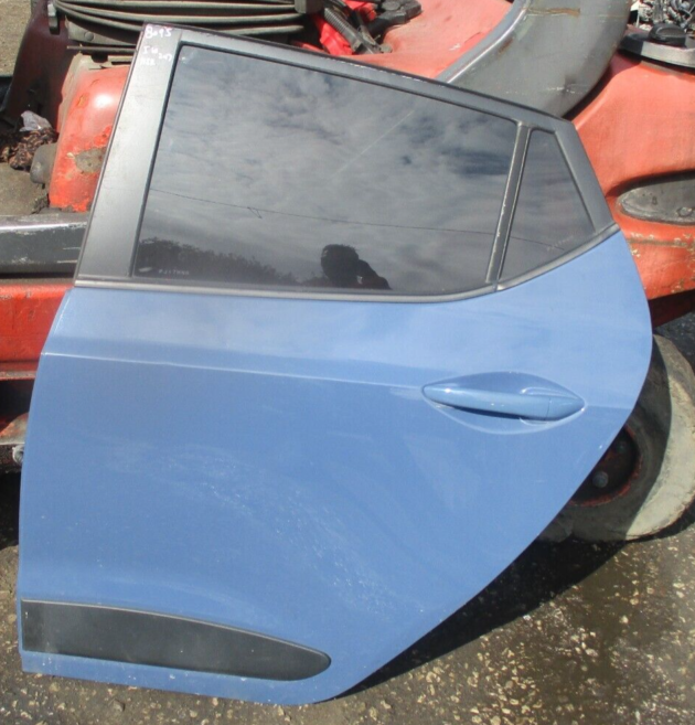 2017 GENUINE HYUNDAI I10 REAR LEFT PASSENGER SIDE BARE SHELL DOOR