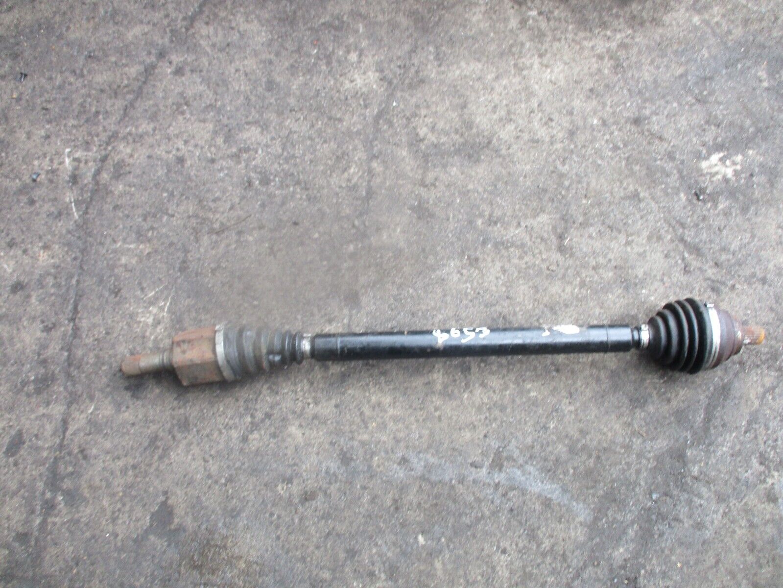 2015 GENUINE VW GOLF MK7 GTD FRONT RIGHT DRIVER SIDE MANUAL DRIVESHAFT - Image 3
