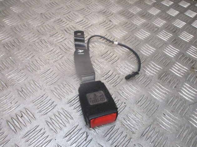 2018 AUDI A1 8X FRONT LEFT PASSENGER SIDE SEAT BELT BUCKLE STALK 8X0857755B