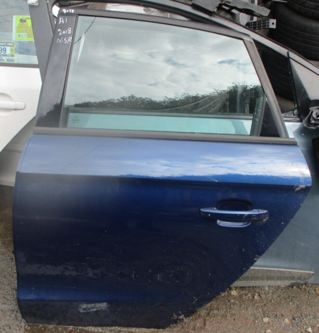 2018 GENUINE AUDI A1 REAR LEFT PASSENGER SIDE BARE SHELL DOOR NSR