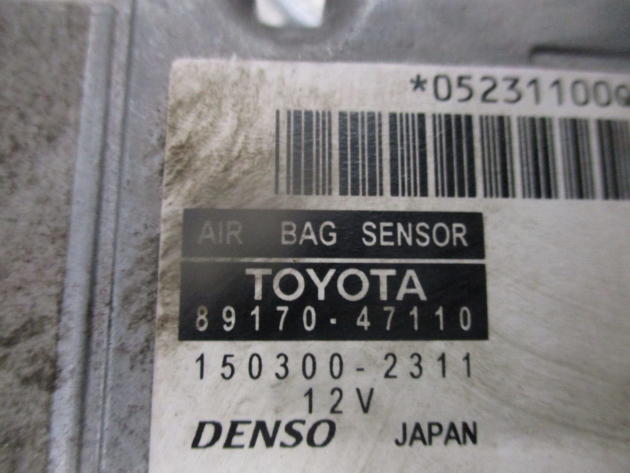 2014 GENUINE TOYOTA PRIUS SRS ECU CONTROL MODULE 89170-47110 - Image 2