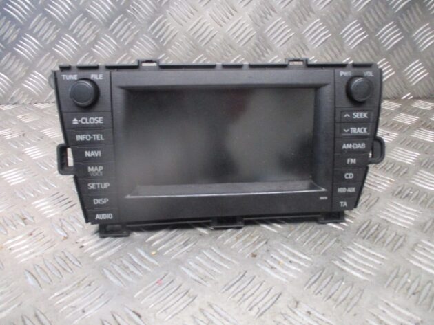2011 GENUINE TOYOTA PRIUS NAVIGATION SCREEN HEAD UNIT 86120-47410 86113-60V840