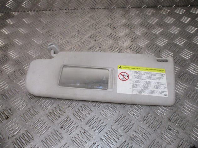 2010 GENUINE VW PASSAT B7 FRONT LEFT PASSENGER SIDE SUNVISOR - Image 3