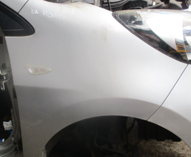 2012 GENUINE KIA PICANTO 3DR FRONT RIGHT DRIVER SIDE WING FENDER OSF - Image 2