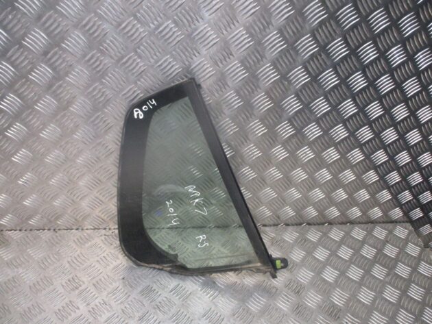 2014 GENUINE VW GOLF MK7 REAR RIGHT DRIVER SIDE QUARTER GLASS OSR - Image 2