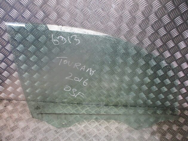 2016 GENUINE VW TOURAN FRONT RIGHT DRIVER SIDE DOOR WINDOW GLASS OSF - Image 2