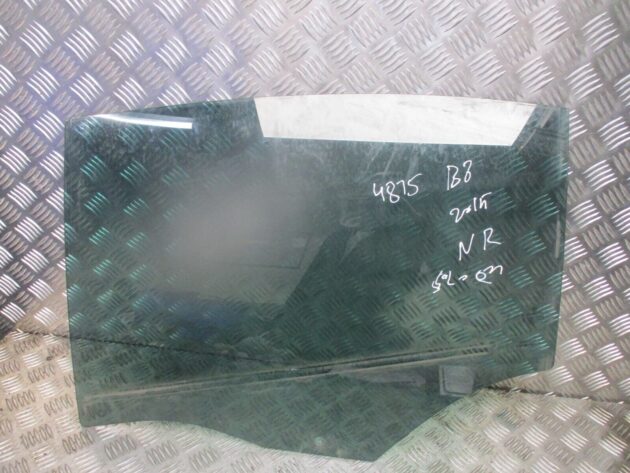 2016 VW PASSAT B8 SALOON REAR LEFT PASSENGER SIDE DOOR WINDOW GLASS 3G5845025E - Image 2