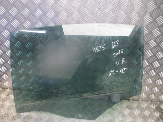 2016 VW PASSAT B8 SALOON REAR LEFT PASSENGER SIDE DOOR WINDOW GLASS 3G5845025E - Image 3
