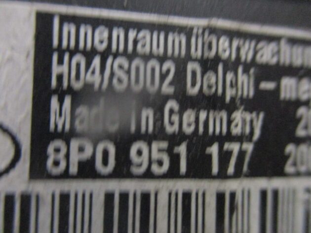 2012 GENUINE AUDI A3 FRONT INTERIOR ROOF READING LIGHT LAMP 8P0951177 - Image 3