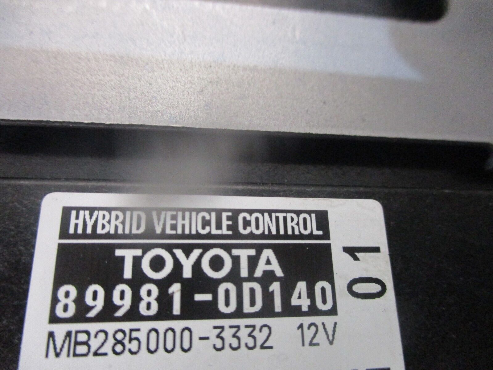 2015 GENUINE TOYOTA YARIS HYBRID ECU CONTROL MODULE UNIT 899810D140 - Image 2