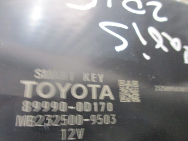 2015 GENUINE TOYOTA YARIS HYBRID 1.5 PETROL KEY CONTROL MODULE  UNIT 899900D170 - Image 3