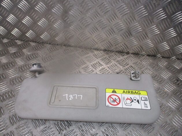 2014 GENUINE TOYOTA VERSO FRONT LEFT PASSENGER SIDE SUN VISOR NSF - Image 2