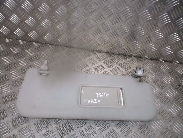 2014 GENUINE TOYOTA VERSO FRONT RIGHT DRIVER SIDE SUN VISOR OSF - Image 2