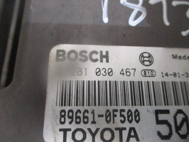 2014 GENUINE TOYOTA VERSO ECU ENGINE CONTROL MODULE UNIT 896610F500 - Image 3