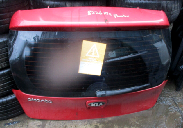 2013 GENUINE KIA PICANTO REAR BARE SHELL TAILGATE BOOTLID