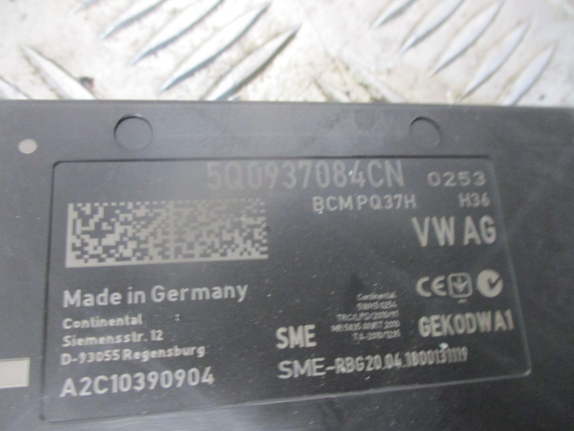 2018 GENUINE VW GOLK MK7 BCM BODY CONTROL MODULE 5Q0937084CN - Image 2