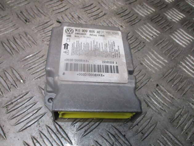 2009 GENUINE VW SCIROCCO SRS AIRBG ECU CONTROL MODULE 1K0909605AE - Image 2