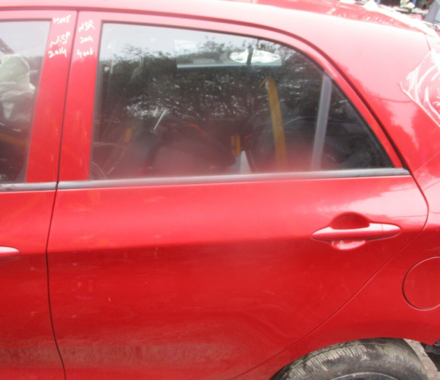 2014 GENUINE KIA PICANTO 5DR REAR LEFT PASSENGER SIDE BARE SHELL DOOR NSR