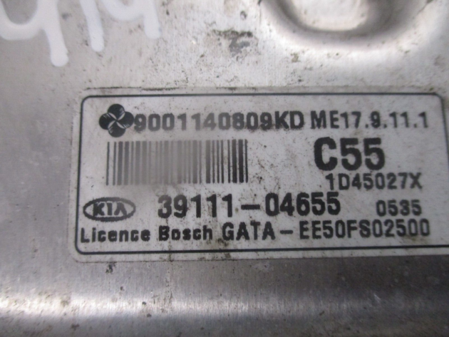 2014 GENUINE KIA PICANTO ENGINE ECU CONTROL MODULE 39111-04655 - Image 2
