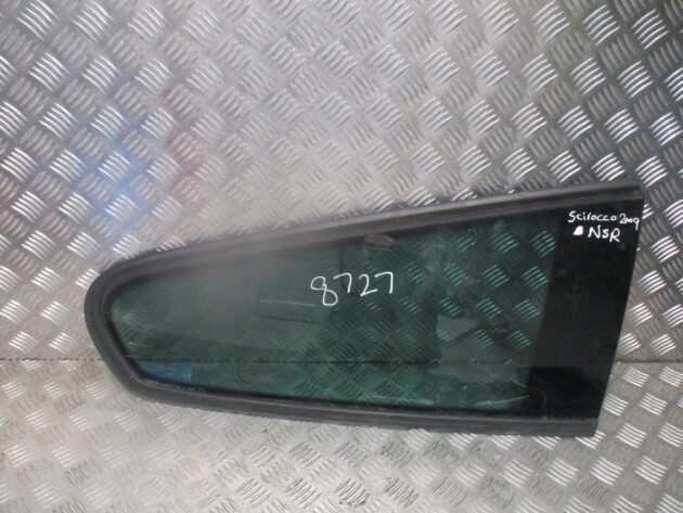 2009 GENUINE VW SCIROCCO REAR LEFT PASSENGER SIDE QUARTER GLASS NSR - Image 2