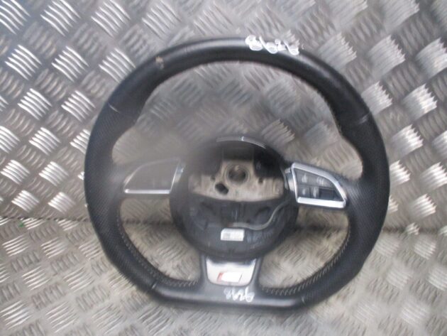 2016 GENUINE AUDI A3 8V FLAT BOTTOM MULTIFUNCTION STEERING WHEEL 8V0419091R