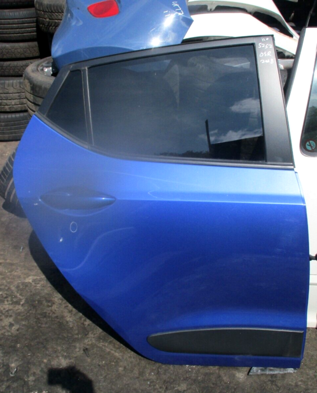 2018 GENUINE HYUNDAI I10 REAR RIGHT DRIVER SIDE BARE SHELL DOOR OSR