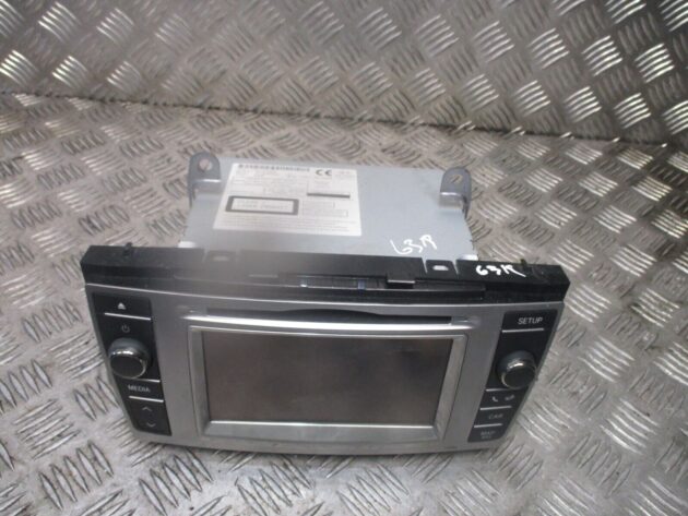 2013 GENUINE TOYOTA AVENSIS SAT NAV CD PLAYER HEAD UNIT 8614005050