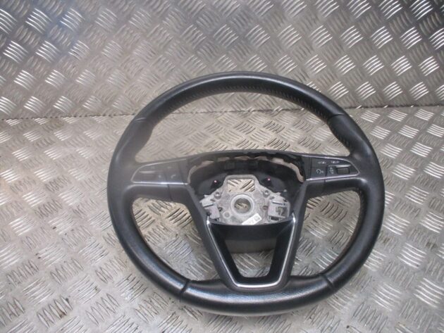 2014 GENUINE SEAT TOLEDO DRIVERS MULTIFUNCTION STEERING WHEEL 6JA419091E