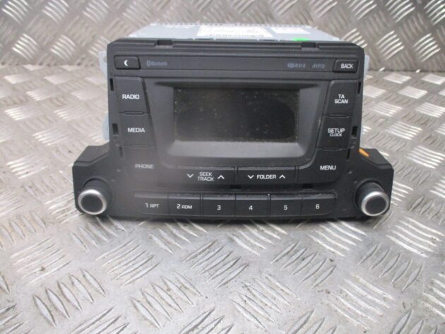 2017 GENUINE HYUNDAI I 10 RADIO CD PLAYER HEAD UNIT 96170B96604X