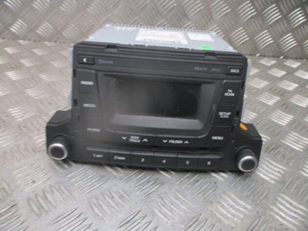 2017 GENUINE HYUNDAI I 10 RADIO CD PLAYER HEAD UNIT 96170B96604X - Image 4