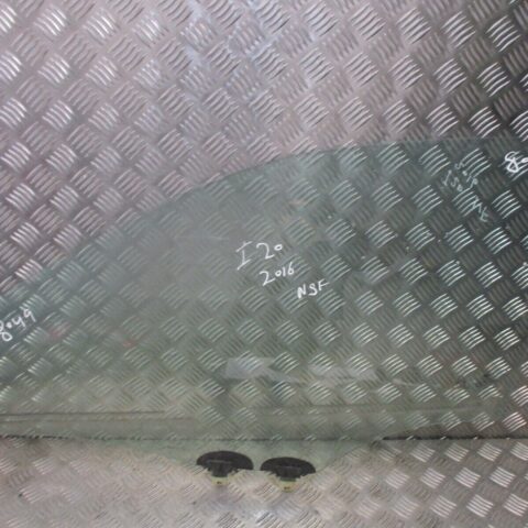 2016 GENUINE HYUNDAI I20 FRONT LEFT PASSENGER SIDE DOOR WINDOW GLASS NSF