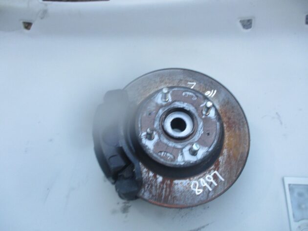 2017 GENUINE HYUNDAI I10 1.0PETROL FRONT LEFT PASSENGER SIDE WHEEL HUB NSF - Image 2