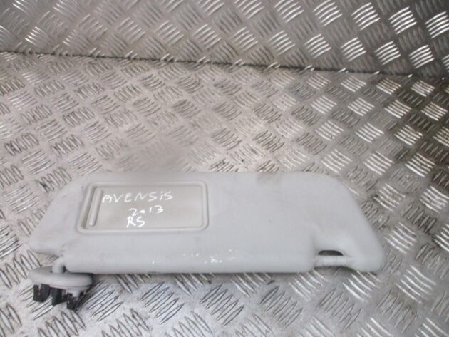 2013 GENUINE TOYOTA AVENSIS FRONT RIGHT DRIVER SIDE SUN VISOR - Image 2