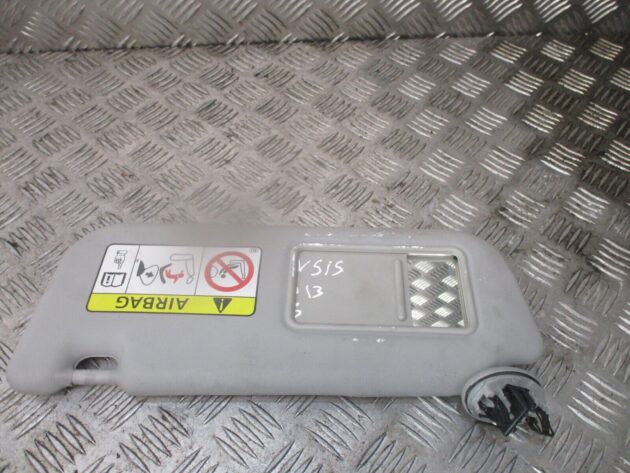 2013 GENUINE TOYOTA AVENSIS FRONT LEFT PASSENGER SIDE SUN VISOR - Image 3