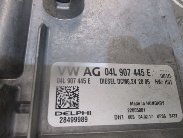 2017 GENUINE SEAT ATECA MANUAL ENGINE ECU CONTROL UNIT 04L907445E - Image 2