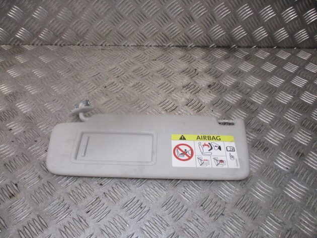 2014 GENUINE SEAT TOLEDO FRONT LEFT PASSENGER SIDE SUNVISOR