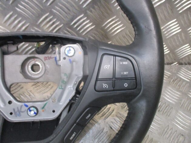 2017 GENUINE HYUNDAI I10 DRIVERS MULTIFUNCTION STEERING WHEEL 56110-B9160 - Image 2