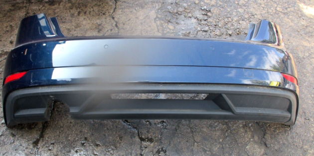 2019 GENUINE AUDI A3 HATCHBACK REAR COMPLETE BUMPER WITH SENSOR