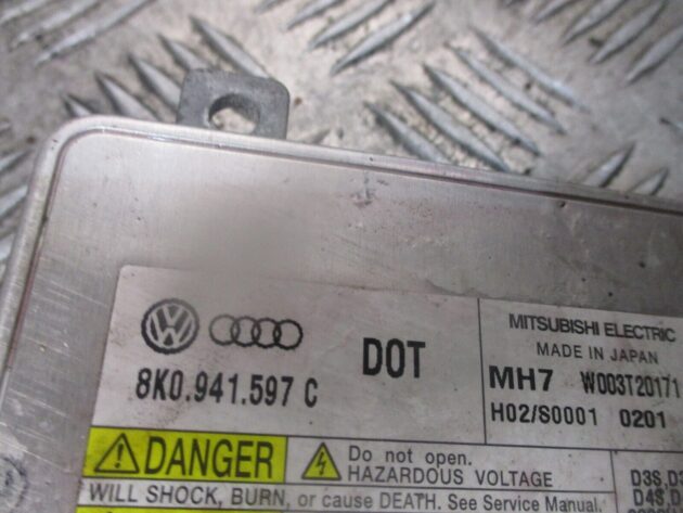 2010 GENUINE AUDI A3 8P FRONT HEADLIGHT BALLAST CONTROL MODULE UNIT 8K0941597C - Image 3