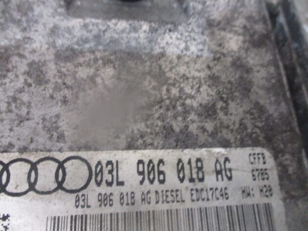 2010 GENUINE AUDI A3 8P ECU ENGINE CONTROL MODULE UNIT 03L906018AG - Image 3