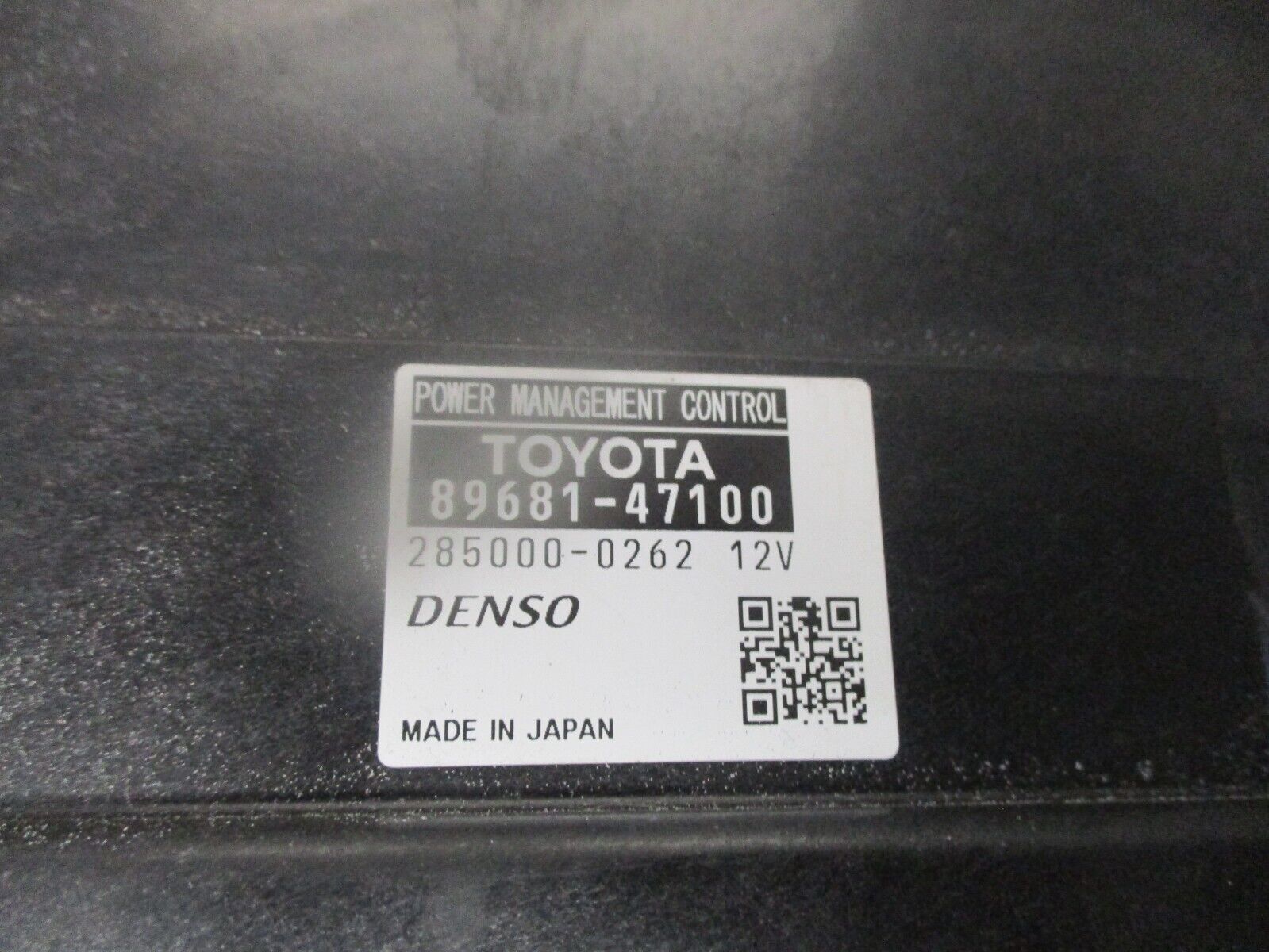 2014 GENUINE TOYOTA PRIUS POWER MANAGEMENT CONTROL MODULE 89681-47100 - Image 2