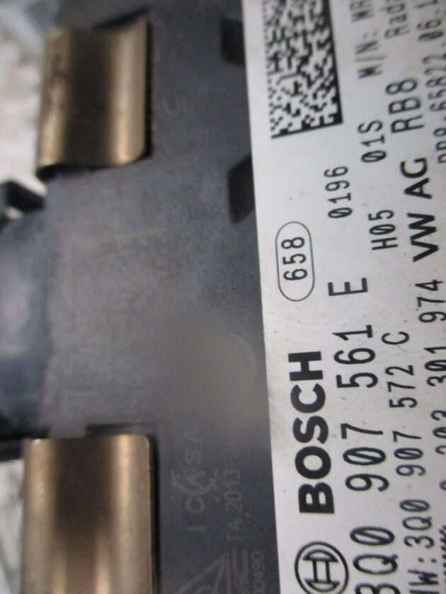 2016 GENUINE VW PASSAT B8 FRONT DISTRONIC RADAR SENSOR MODULE 3Q0907561E - Image 3